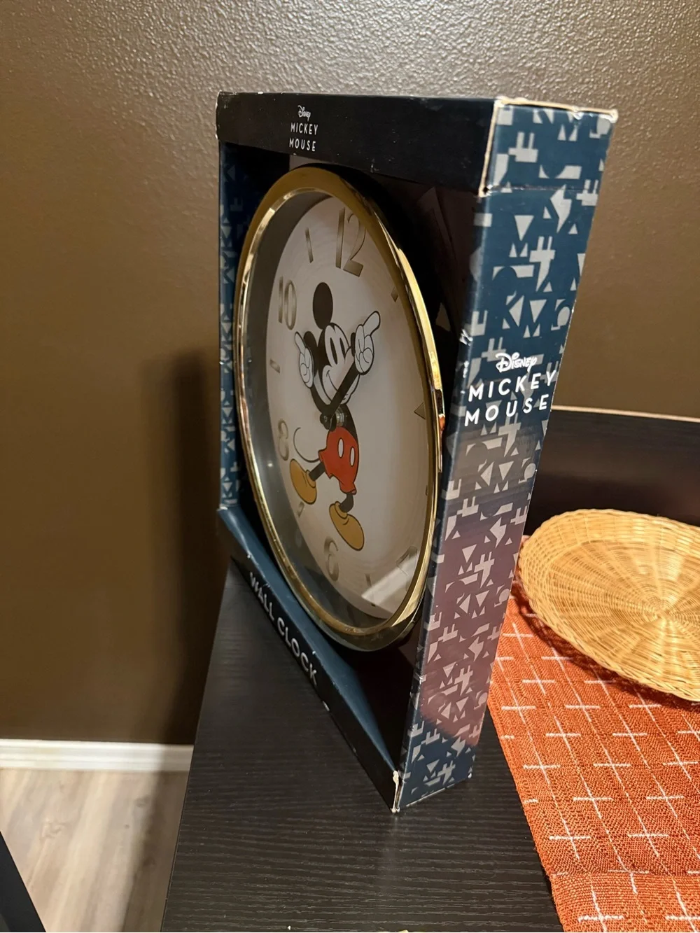 Mickey Mouse Retro Art Master Clock